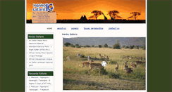 Desktop Screenshot of kenkosafari.com